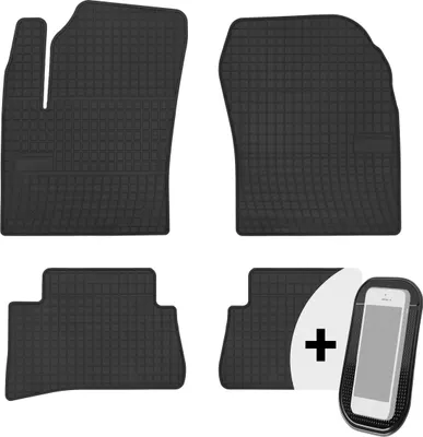 Productafbeelding van Autovergrendelingsmatten, vloermatten, set van 4, perfect passend voor Toyota CHR vanaf 2016