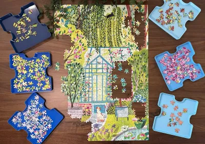 Produktbild von Jig & Puz Puzzle Sortierboxen - 6 Stück Zubehör für Puzzles