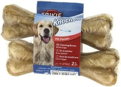Produktbild von TRIXIE Knochen mit Pansen - Hundeleckerli - 2x 35g