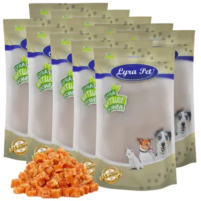 Produktbild von 10 kg Lyra Pet® Hühnerfleischwürfel mit Fisch