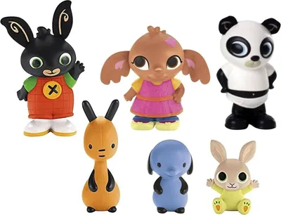 Produktbild von Bing Spielfiguren Set mit Koffer - Bing Spielzeug Figuren