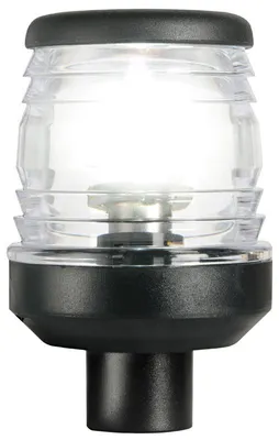 Zdjęcie produktu dla lampa masztowa 360°, czarna lampa LED z trzonkiem Osculati 11.133.13