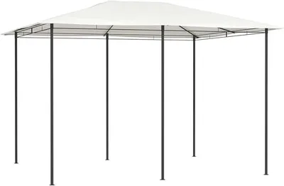 Produktbild von Pavillon 3x4x2,6 m Creme 160 g/m? Gartenpavillon Pop Up Zelt Pavillon Klappbar Balkon Pavillon