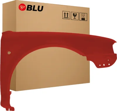 Produktbild von BLU Kotflügel Passend für Skoda Octavia I 1 ( 1U2,1U5 ) 9770 Rechts Orange CayenneOrange | 1997-2010 | Vorderseite Vorne | Lackiert | Einbaufertig