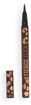 Obrázok produktu pre Makeup Revolution, Fiercer Eyeliner, ceruzka na oči, matná, tekutá ceruzka na oči, hnedá, 0,5 ml
