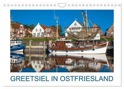 Produktbild von Greetsiel in Ostfriesland (Wandkalender 2027 DIN A4 quer), CALVENDO Monatskalender