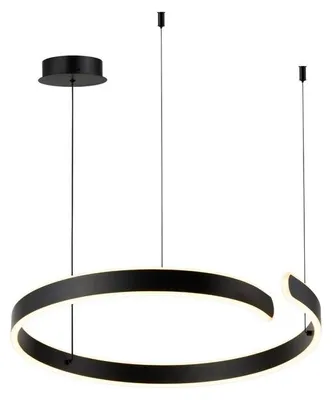 Zdjęcie produktu dla Lampa wisząca LED SILNORA czarno-biała 35W Odcienie bieli 2200lm metal wym:120x57x53cm IP20 Rabalux