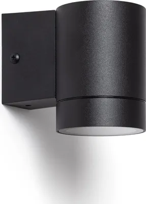 Produktbild von Wandleuchte Außen Aluminium Schwarz Oakham Schwarz