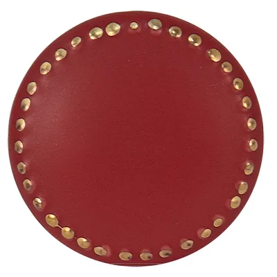 Produktbild von Clayre & Eef Türknauf Ø 4 cm Rot Goldfarbig Keramik