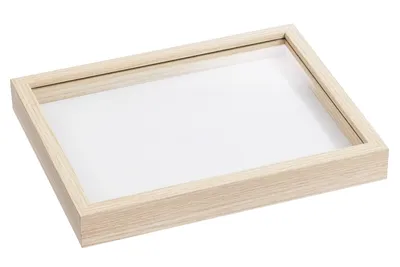 Produktbild von Deko-Rahmen 19,5x24,5x3cm (MDF) natur