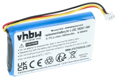 Produktbild von vhbw Akku kompatibel mit Logitech M-RAG97, MX1000 kabellose Maus (1800 mAh, 3,7 V, Li-Ion)