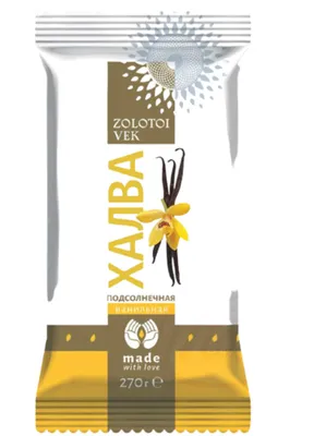 Produktbild von Sonnenblumenhalva 270g Zolotoj Vek