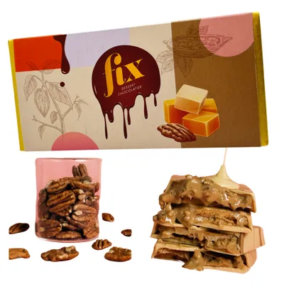 Produktbild von Fix Dessert Chocolatier Catch me if Pecan - originale Dubai Schokolade