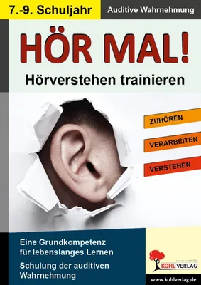 Obrázek produktu pro Hör mal! - Hörverstehen trainieren 7. - 9. Schuljahr