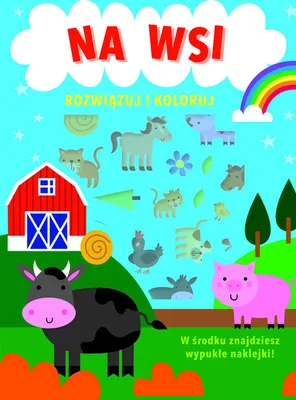 Obrázek produktu pro Rozwiazuj i koloruj Na wsi