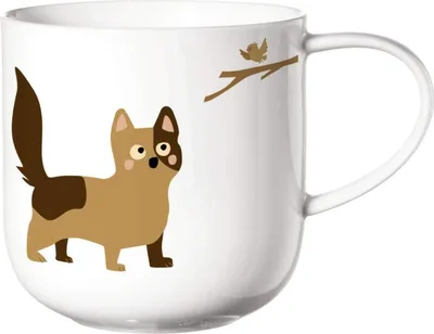 Obrázek produktu pro ASA Selection Hrnek s uchem Hunting Cats 400 ml s motivem kočky 1 kus