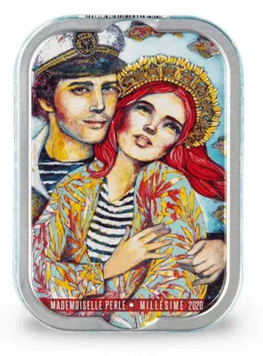 Produktbild von Vintage 2020 Sardinen "Das Wiedersehen von Miss Pearl und ihrem Matrosen" - 115-g-Packung