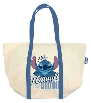 Produktbild von Arditex Lilo & Stitch 35x31x20 Cm Canvas Stofftasche Beige Kinder Beige One Size