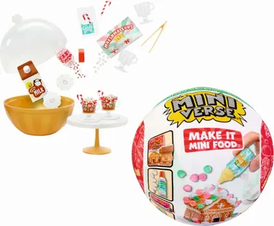Obrázok produktu pre Miniatúrne prekvapenie v podobe jedla na zbieranie