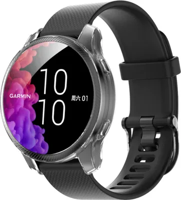 Produktbild von Strap-it Garmin Venu Schutzhülle (Transparent)