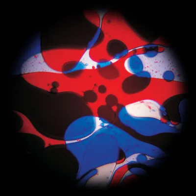 Produktbild von Projektor Effektlinse blau-rot, Space Projector