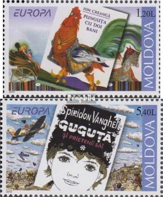 Produktbild von Briefmarken Moldawien 2010 Mi 703-704 (kompl.Ausg.) postfrisch Kinderbücher