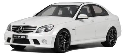 Image de GT Spirit 1:18 MERCEDES-BENZ C63 AMG BLANC DIAMANT 2007
