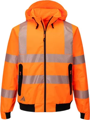 Image de Bomber De Pluie Hv Kx3 - Taille Xxxl - Orange - Portwest