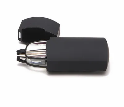 Produktbild von Schwarz Tragbare Lesebrille Faltbar Lesehilfe Sehhilfe +1,0 Uni Faltbar mit