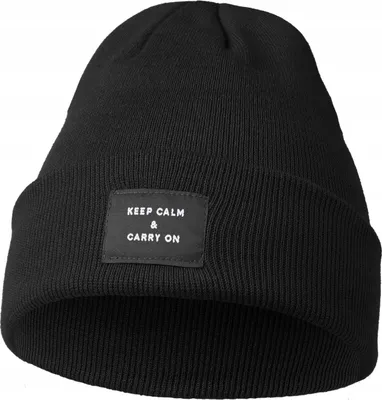Produktbild von Damen Winter Beanie Klassisch mit Patch Modisch Warm MORAJ Beanie