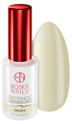 Produktbild von Boska Nails UV/LED Hybrid-Nagellack Secondo Annivsersario January Nr. 460 6 ml