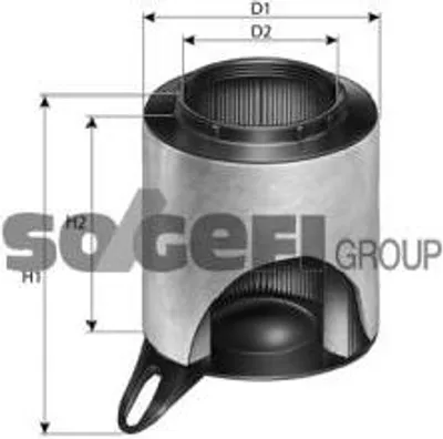 Produktbild von Coopersfiaam Filters Luftfilter  FL9122