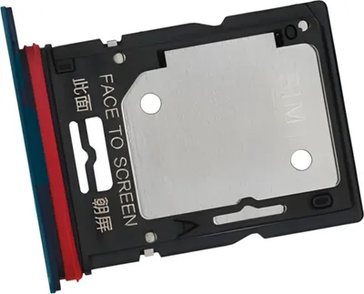 Produktbild von SIM-Kartenhalter für Xiaomi Redmi Note 12 Pro 4G (2209116AG), 48200000NS7D, Blau