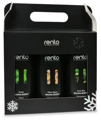 Produktbild von Rento Geschenk Set 3x Saunaduft á 400ml (Limited Edition)