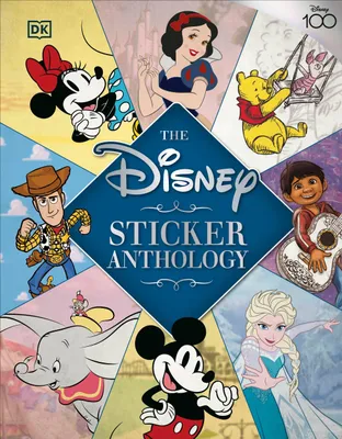 Produktbild von Disney Anthology Aufkleberbuch – 100 Jahre Jubiläum mit über 1000 Stickern