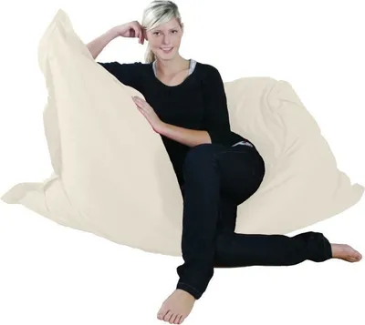 Produktbild von MR. BIG Riesen-Sitzsack 140 x 180 cm, Farbe Crème