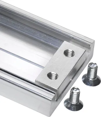 Produktbild von Accuride DA0115 Endanschlag (korrosionsbeständig) Lastwert bis 130 kg Aluminium