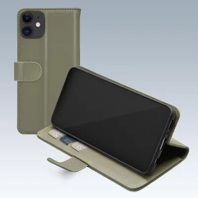 Produktbild von Mobilize Premium Gelly Wallet iPhone 11 Hülle Klapphülle Geldbörse - Grün