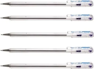 Zdjęcie produktu dla Długopis Pentel Superb BK77 niebieski 4 szt.