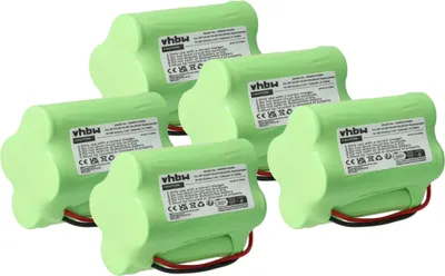 Produktbild von vhbw 5x Akku Ersatz für BP120, BBTY0356001, BP180, BP150, BP250 für Funkgerät, Walkie Talkie (1200 mAh, 4,8 V, NiMH)