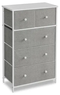 Obrázek produktu pro Komoda Autronic 56x30x93cm - kov - šedá - AUK-E1051 GREY