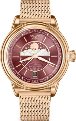 Obrázok produktu pre Hodinky Aviator V.1.33.2.265.5 rose gold