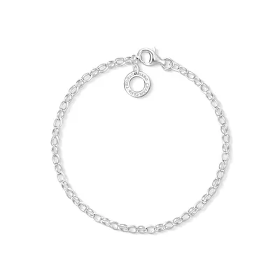 Produktbild von Thomas Sabo X0163-001-12-L Charm-Armband Classic Sterling-Silber 18,5 cm