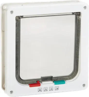 Immagine prodotto di Beeztees Muze porta per gatti - gattaiola - bianco - 19,2x20 cm