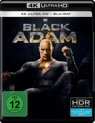 Produktbild von PLAION Black Adam (4K UHD), Film, Blu-ray, Deutsch, Englisch, Spanisch, Französisch, Italienisch, 125 min, Aktion, Dänisch, Finnisch, Norwegisch, Schwedisch
