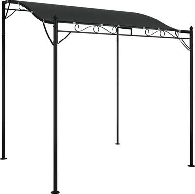 Produktbild von Markise Anthrazit 2x2,3 m 180 g/m² Stoff und Stahl