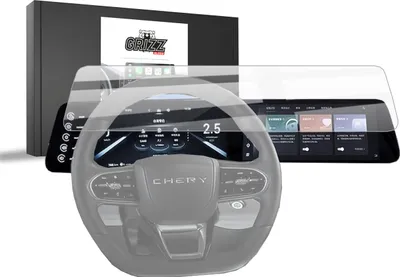Imagen del producto de Película protectora de cerámica para pantalla táctil de automóviles, compatible con Chery Tiggo 7 de 24,6 pulgadas (modelo 2025), marca Grizz