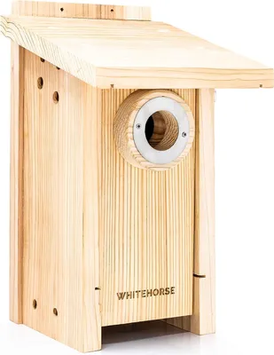 Immagine prodotto di Casetta per uccelli di  - Cassetta di nidificazione resistente alle intemperie - Legno di cedro