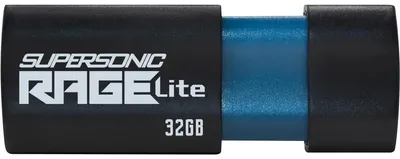 Immagine prodotto di Supersonic Rage Lite 32 GB (nero/blu, USB-A 3.2 Gen 1)