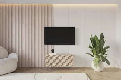 Produktbild von ALTDECOR TV-Schrank SENI-W mit modernen Fronten 100x40x40 Lowboard hängend, TV Möbel, TV Cabinet, Fernsehtisch, Fernsehschrank, TV Kommode, TV Tisch, TV Sideboard, TV Board - Artisan